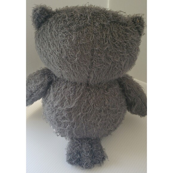 Kohls Cares Aesops Fable Owl Soft Plush 10" Stuffed Animal Gray Grey Bird Lovey - Picture 8 of 9